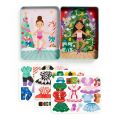 Mudpuppy Magnetic Dressing Magical Ballerina